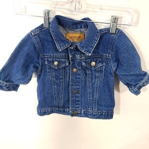 Oshkosh Kids Child Baby 6-9mos Denim Jean Jacket Cotton‎ Unisex